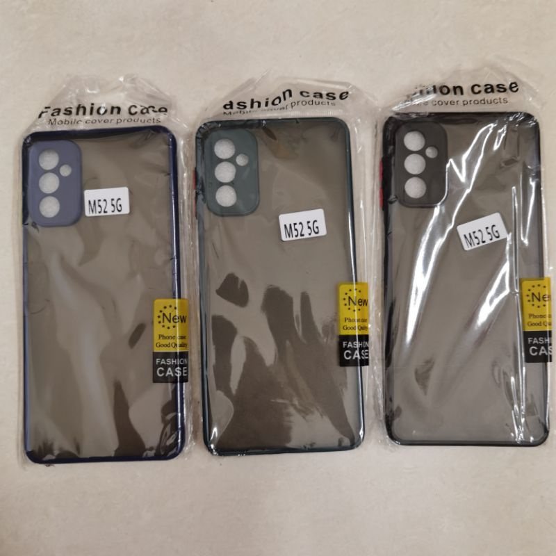 Case Samsung Galaxy A52s 5G A52 4G A72 A32 A22 A12 M22 M32 M52 M62 Casing Matte Armor Soft Dove