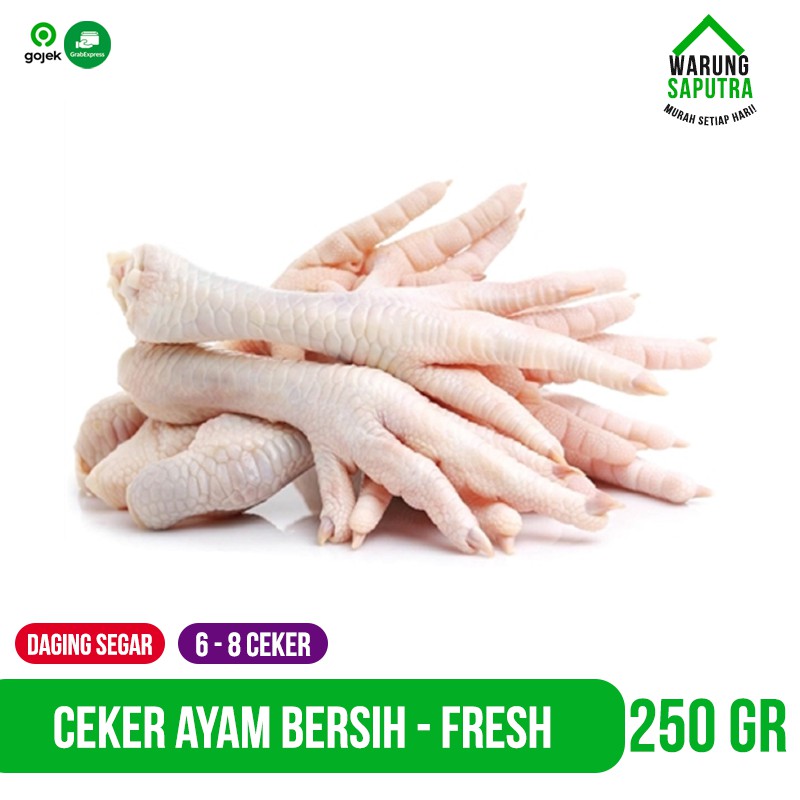 

Ceker Ayam Segar Bandung 250g