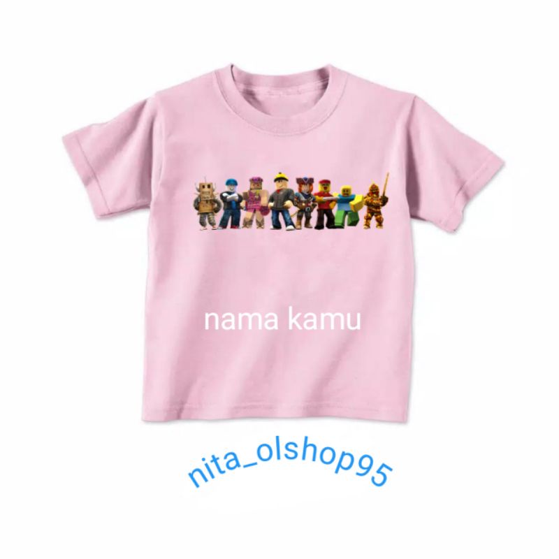 baju roblox Minecraft minicraft / baju anak karakter