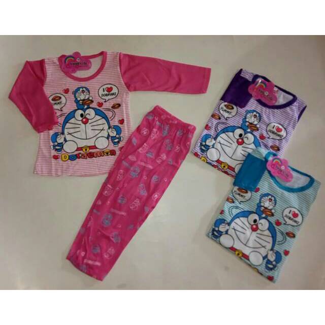 Setelan valee kids panjang 10/14 / setelan anak murah / baju tidur anak murah