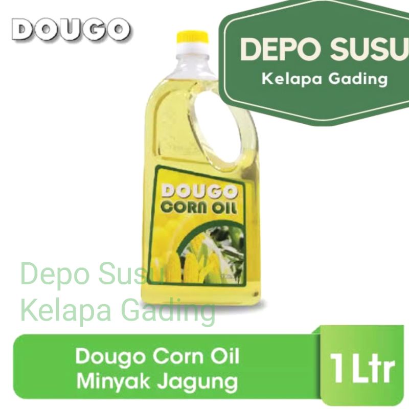 Dougo Canola Oil 1L Corn | Sunflower | Olive Minyak Goreng Jagung Sehat Dogo 1 Liter 1000ml Bunga Matahari