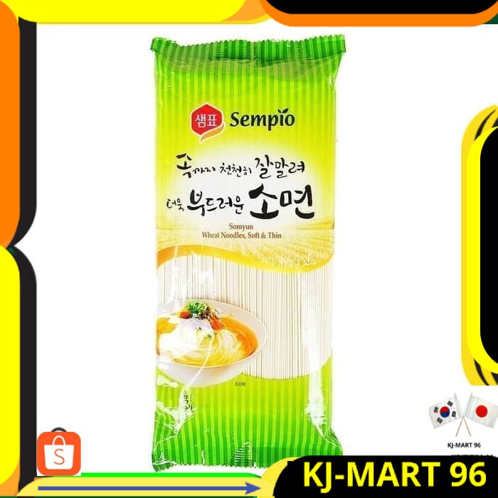 

MAKANAN KOREA/KOREAN FOOD/MIE KOREA WHEAT NOODLES-MIE GANDUM 220 GR