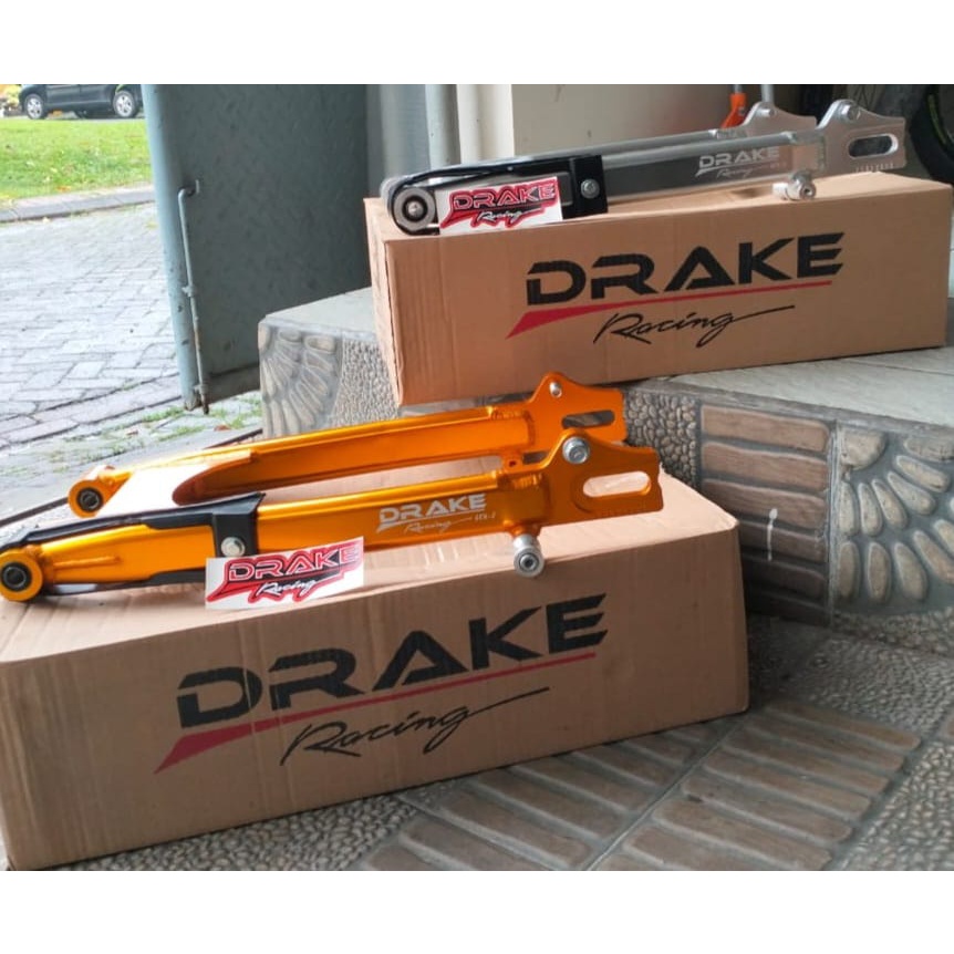 Sasis-swing arm Copyan Bpro-sasis Drake Racing gen 2 motor Rx king bahan almu