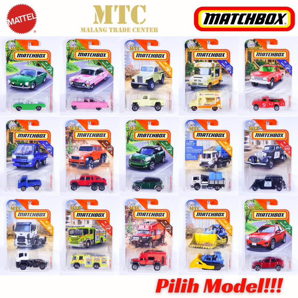 MATCHBOX ORIGINAL MATTEL - DIECAST MAINAN MOBIL MOBILAN BISA PILIH VARIAN