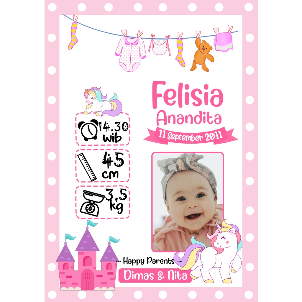 MILIKI DESAIN BIODATA BAYI HARGA TERJANGKAU BANYAK PILIHAN BIODATA ANAK BIODATA KELAHIRAN-24