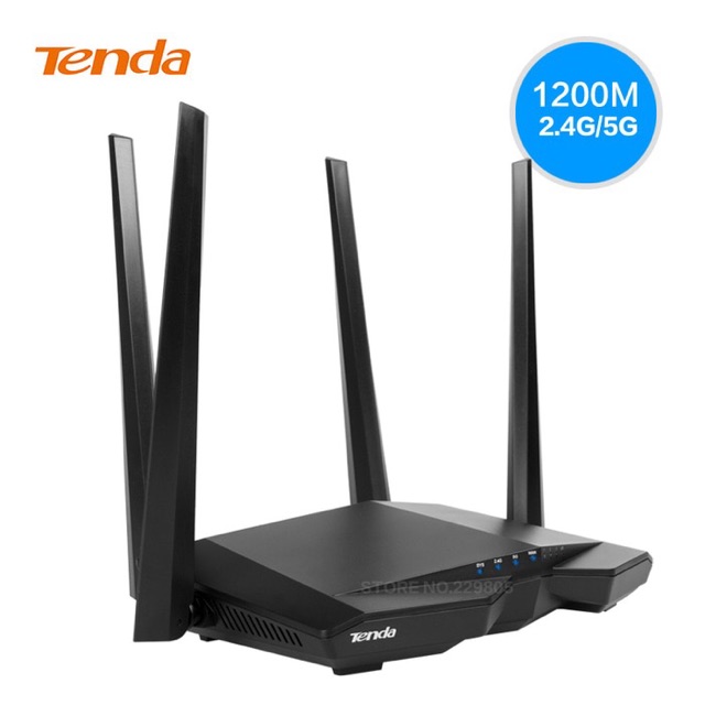 Tenda AC6 Dual Band1200 Mbps GIGABIT Wifi ROUTER EXTENDER