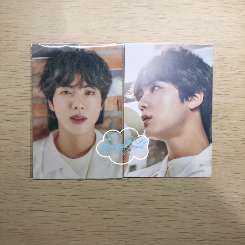 BTS Postcard Oneul Japan Version Set A&B Jin Kim Seokjin