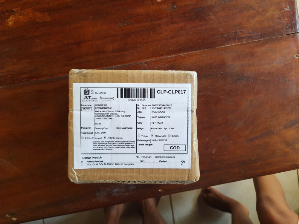 Folicur Gold 430sc 100ml I Fungisida