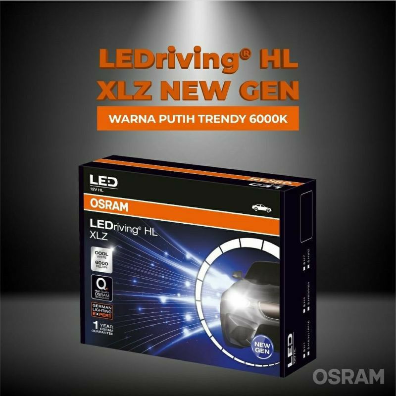 LAMPU OSRAM LEDRIVING HL XLZ NEW GEN H4/h11
