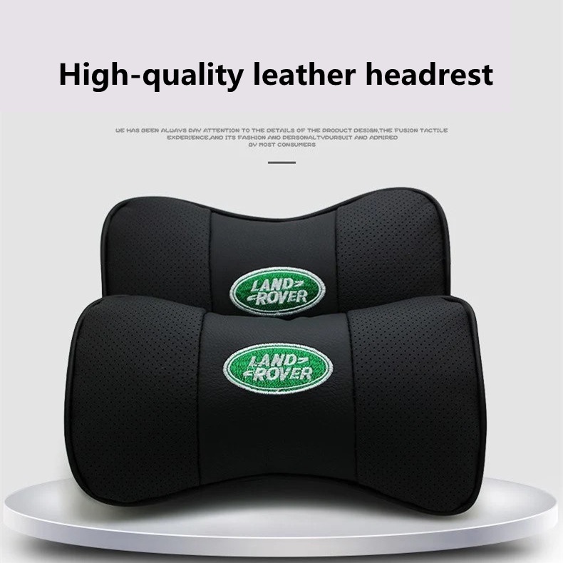 G-club Bantal Sandaran Kepala Bahan Kulit breathable Untuk Mobil Land Rover