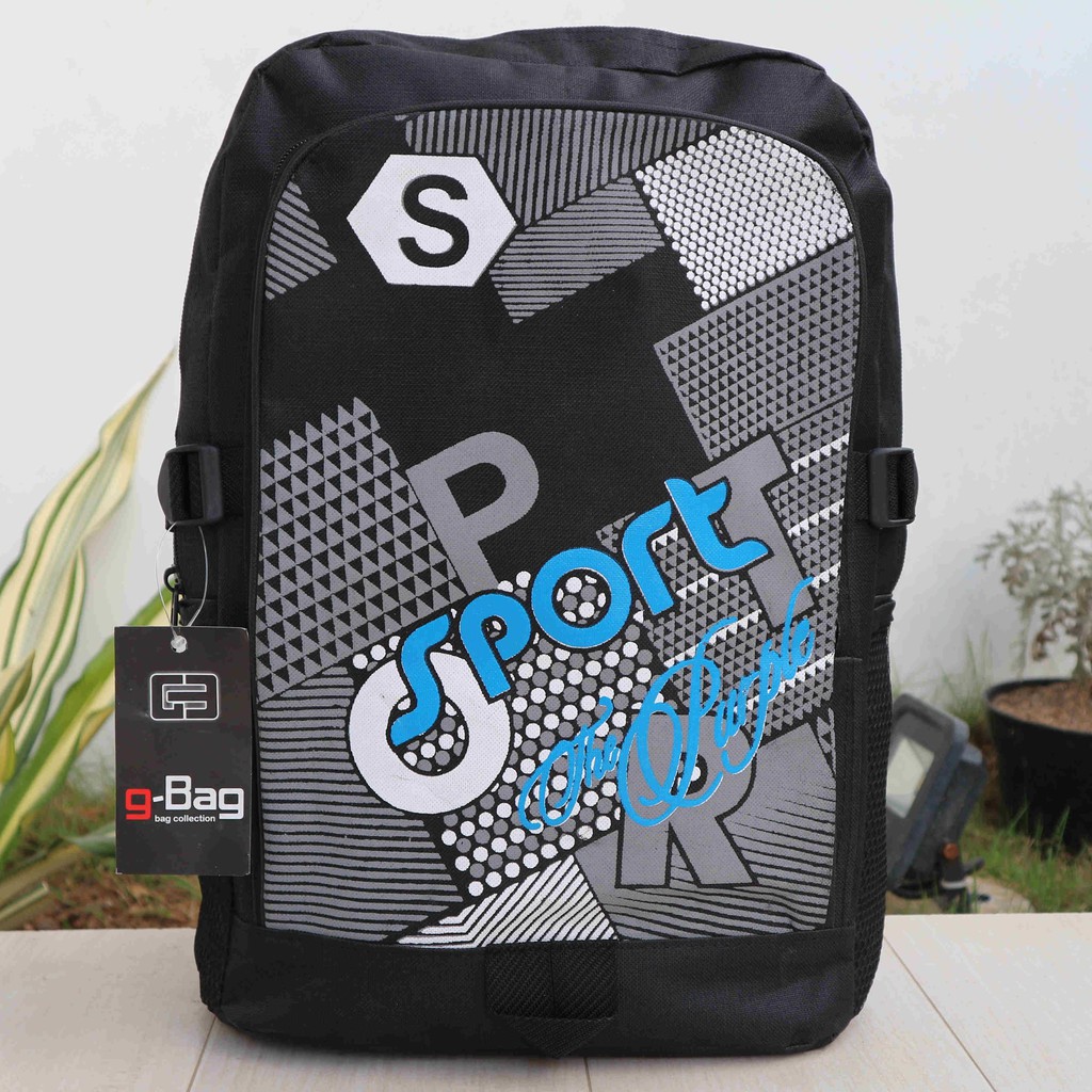 Jual Tas Gendong Backpack Anak Laki Laki Kekinian Sport Biru Sekolah Paud TK SD