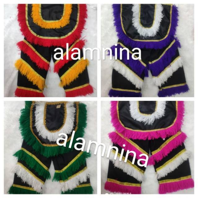 Celana barongan anak kelas 1,2,3, SD dan 1 embong