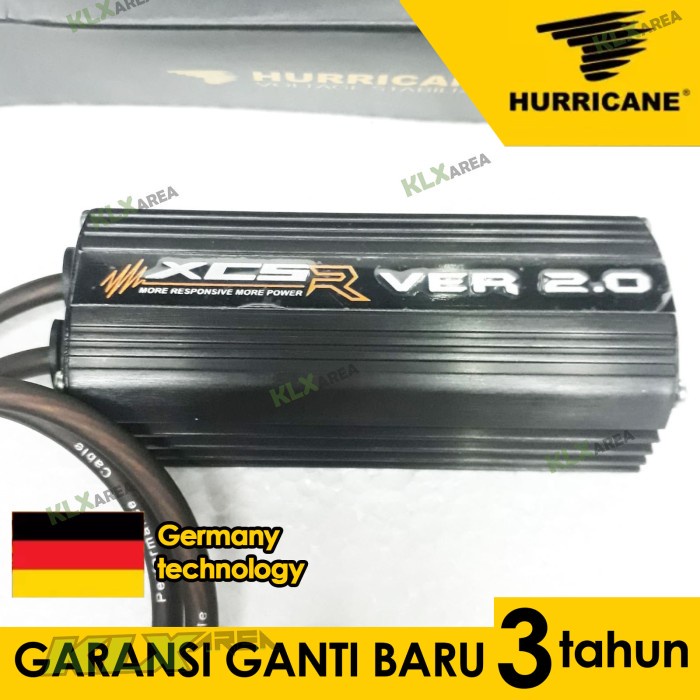 HURRICANE MOTOR XCSR VERSI 2 V2 IRIT BBM STABILIZER AKI POWER UP ORI