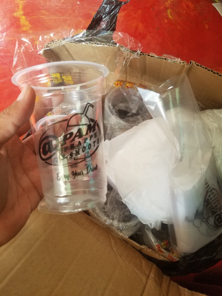 Paket Cup Dan Plastik Take Away
