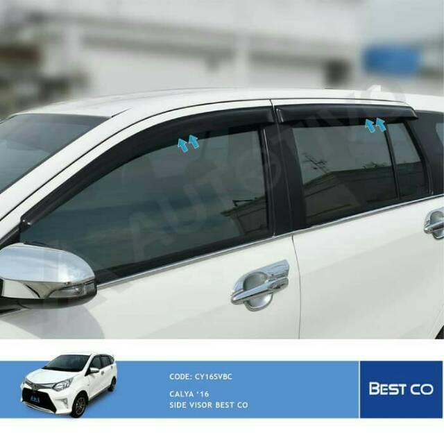 Talang Air Side Visor Toyota Calya Bestco