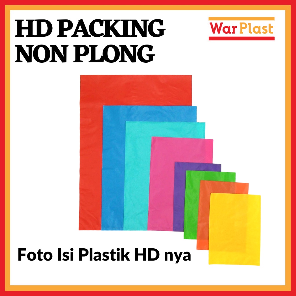 Kantong plastik HD tanpa plong polos 20x30/ plastik packing / plastik olshop / plastik tanpa plong