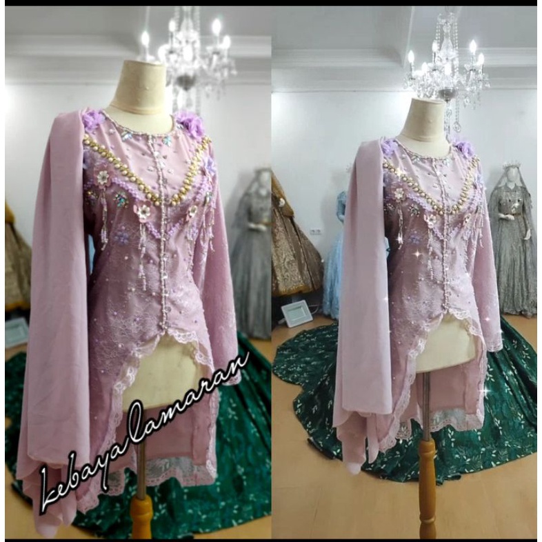 KEBAYA LAMARAN MODERN//BAJU WISUDA TERBARU//ATASAN KEBAYA