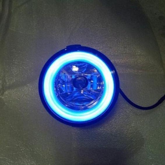 Juke F15 Fog Lamp Lampu Kabut Foglamp Blue Ring 100% Ori Nissan Baru