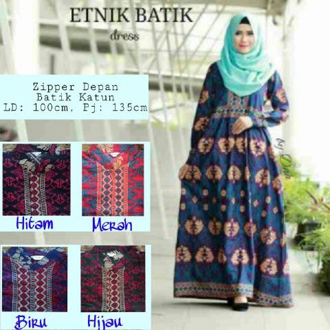 dress etnik batik