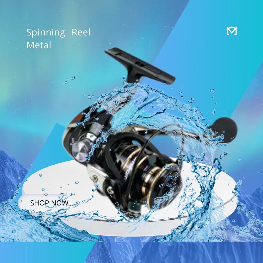 Taffsport Reel Pancing Spinning Metal Berkualitas Fishing Reel NX2000,4000,6000