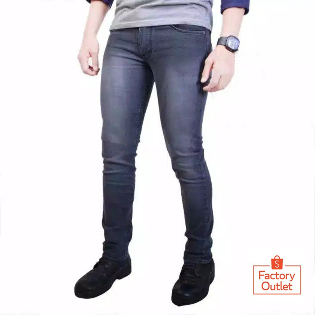 Kent Celana Panjang Jeans Darkgrey