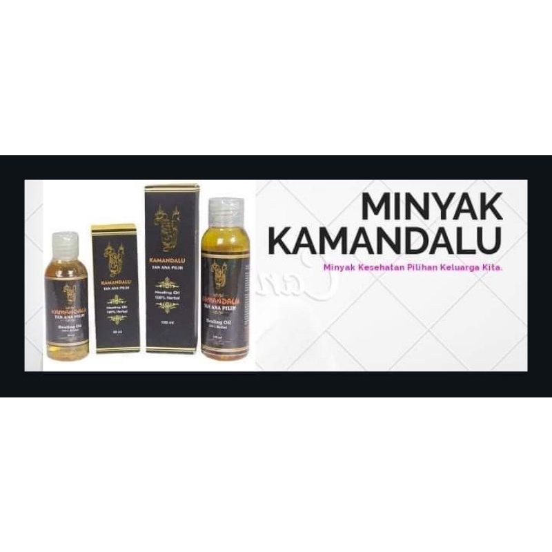 Minyak urut Kamandalu healing oil 60ml &amp; 100ml