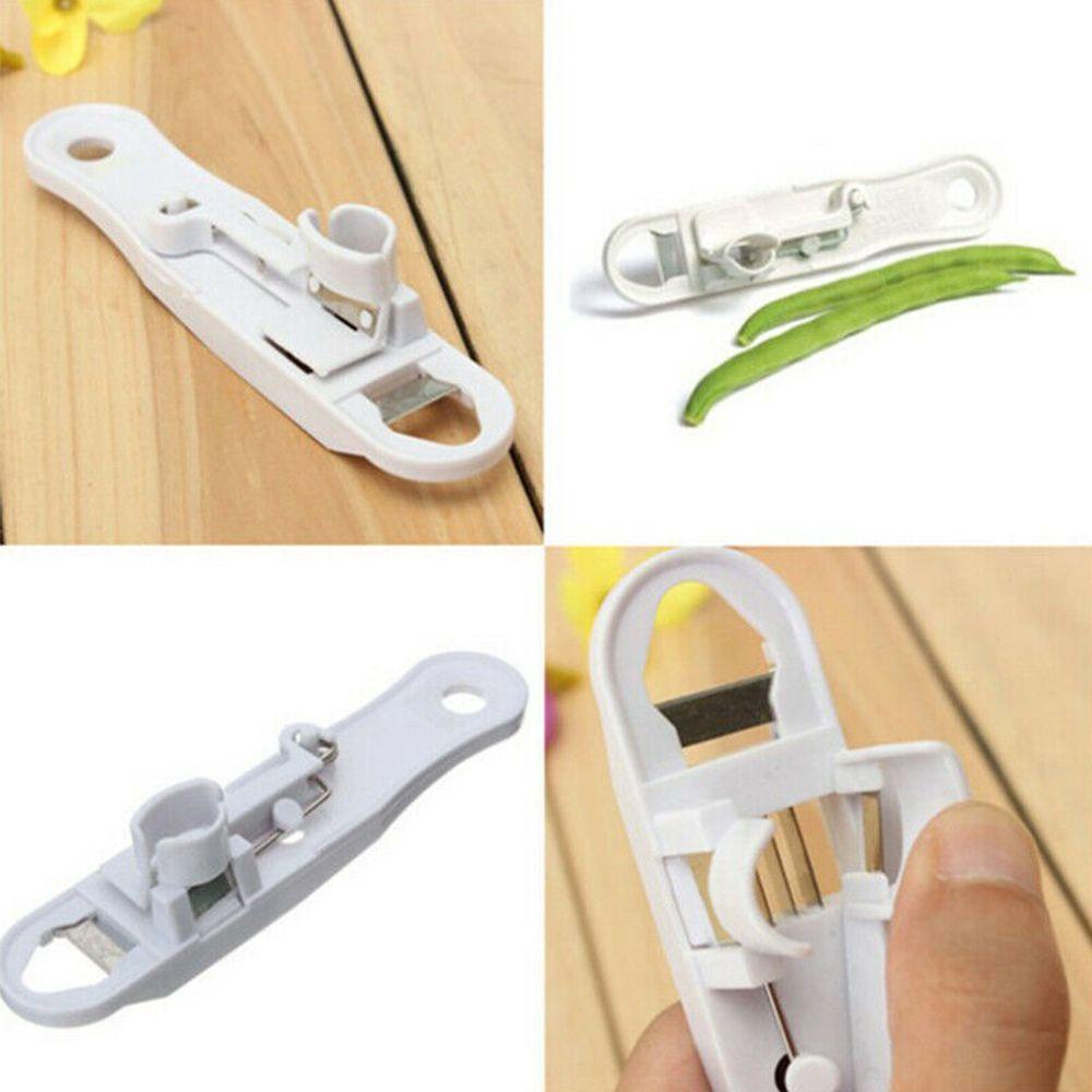 Solighter Bean Slicer Home Nyaman Plastik Runner Pengupas Kacang