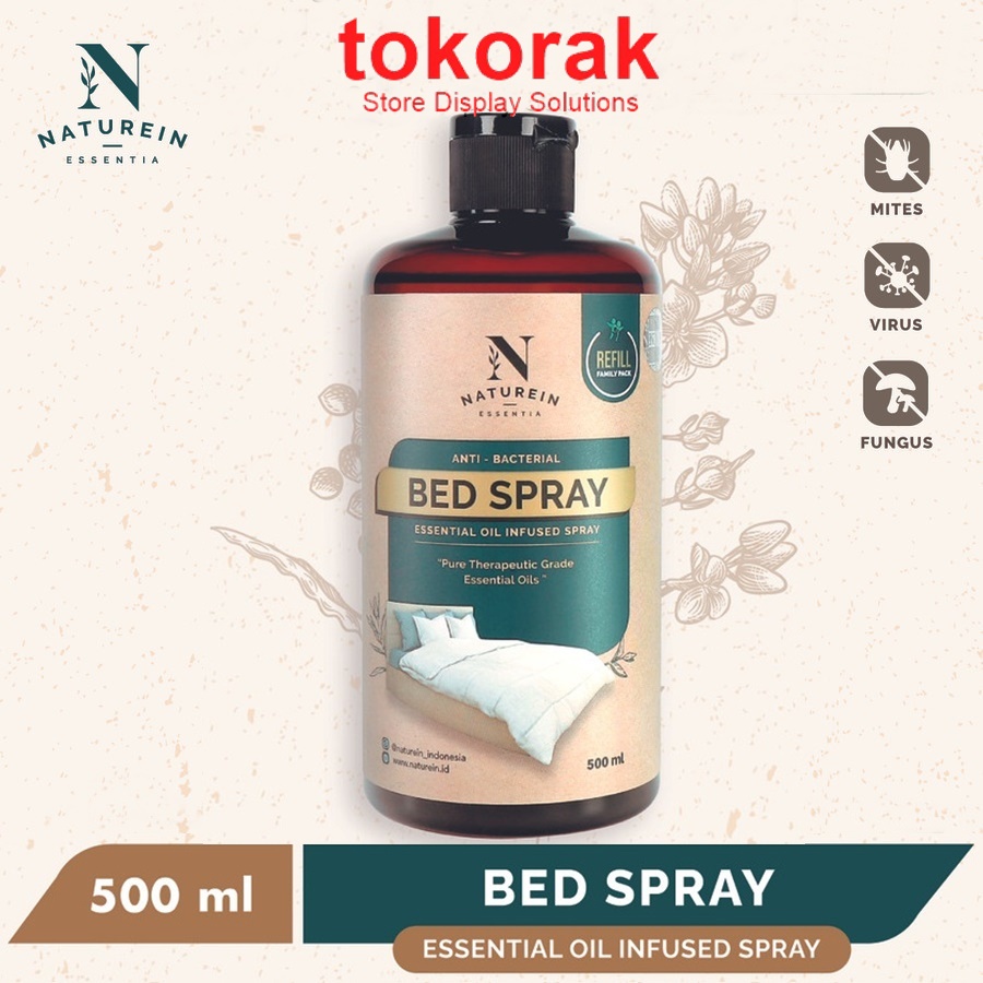 NATUREIN BED SPRAY 500 ML REFILL SEMPROTAN ANTI TUNGAU KASUR SOFA