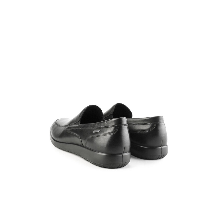 SEPATU FORMAL HUSH PUPPIES PRIA ORIGINAL PANTOFEL KULIT HITAM HM008