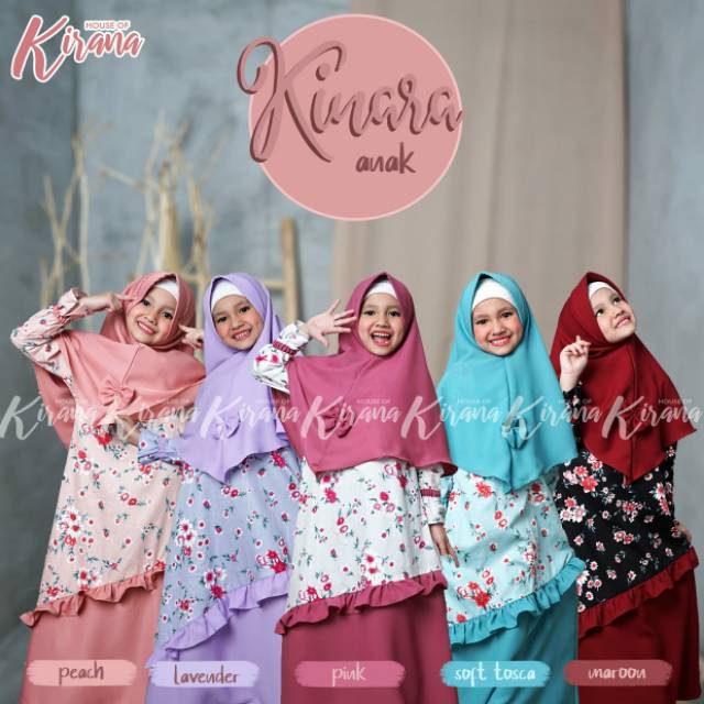 Gamis Anak Kinara Kids Series House Of Kirana