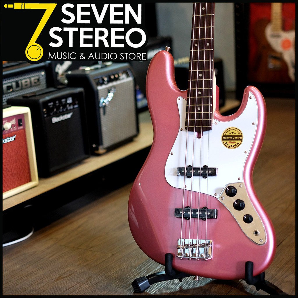 Bacchus BJB-1R BJB1R Jazz Bass Model Burgundy