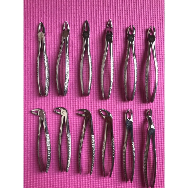 Tang Ekstraksi Cabut Gigi Kohler Jerman Germany Tooth Extraction Forcep Dewasa Bekas Makassar