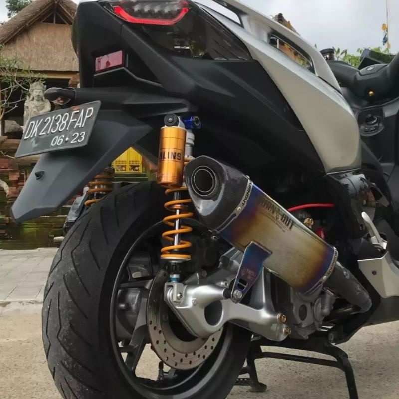 Burnout Exhaust || Fullsystem XMAX Akra