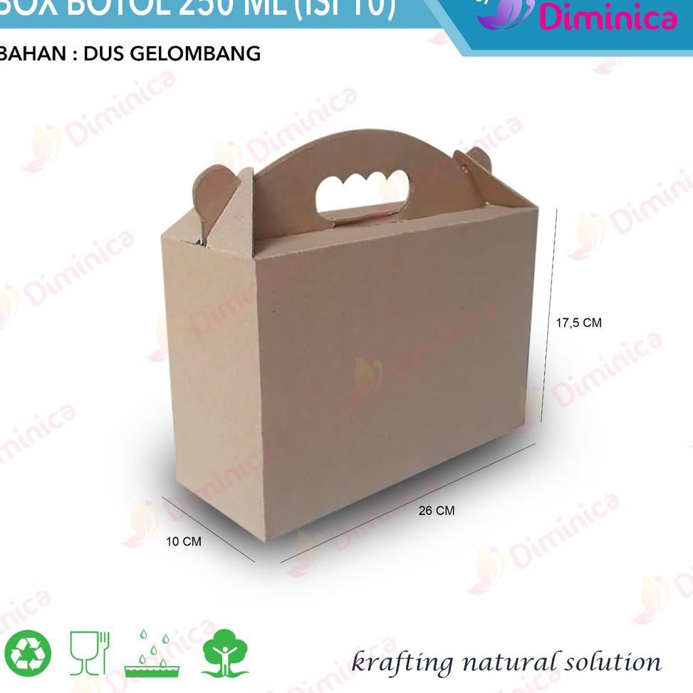

[Star MaLL KM 27Ma5Co] Kardus Botol 250ml Isi 10 Botol/Kardus Hampers Botol 250ml isi 10Botol/Dus Ha