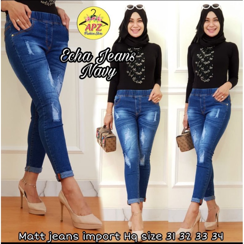 echa jeans wanita