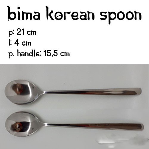 Sendok & Garpu Makan Korea / Bima Korean Spoon
