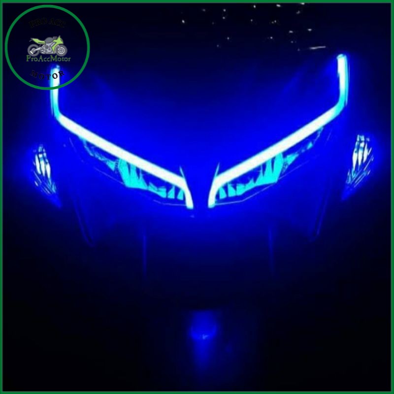 Lampu Alis Led Yamaha Aerox 155 bahan Flexibel