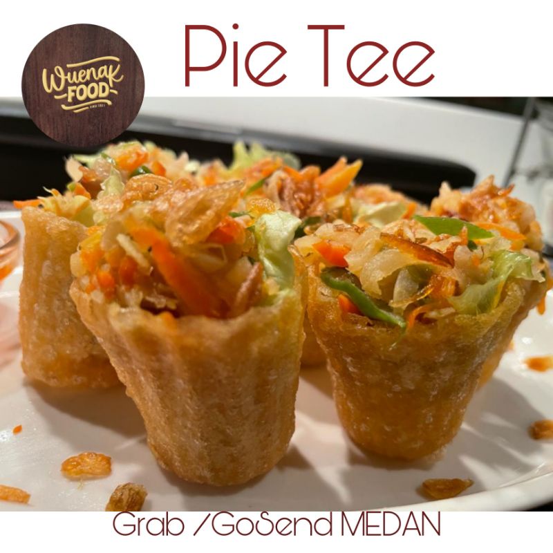 

Wuenak Food Kue Pie Tee. Made by Order Medan Grab Gosend Only