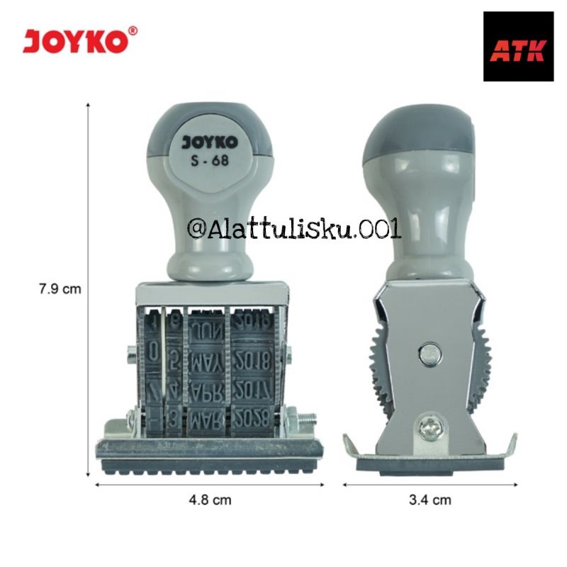 

Date Stamp Stempel Tanggal Lunas Joyko S-68