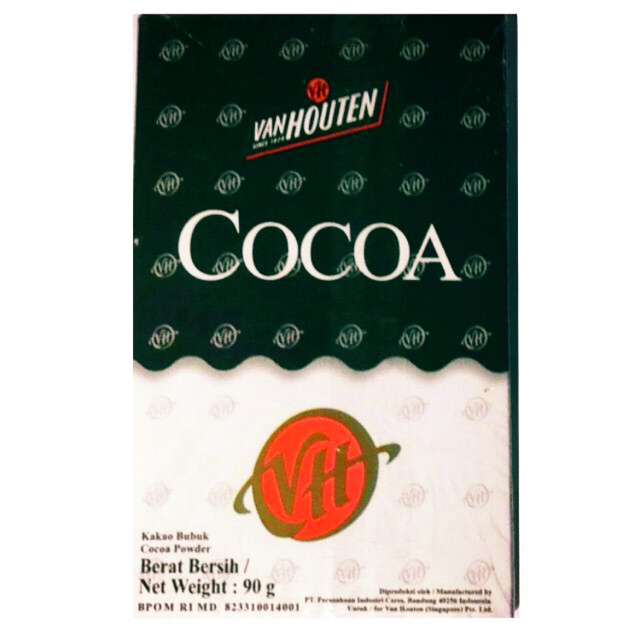 

Coklat bubuk VAN HOUTEN COCOA POWDER 90 gram