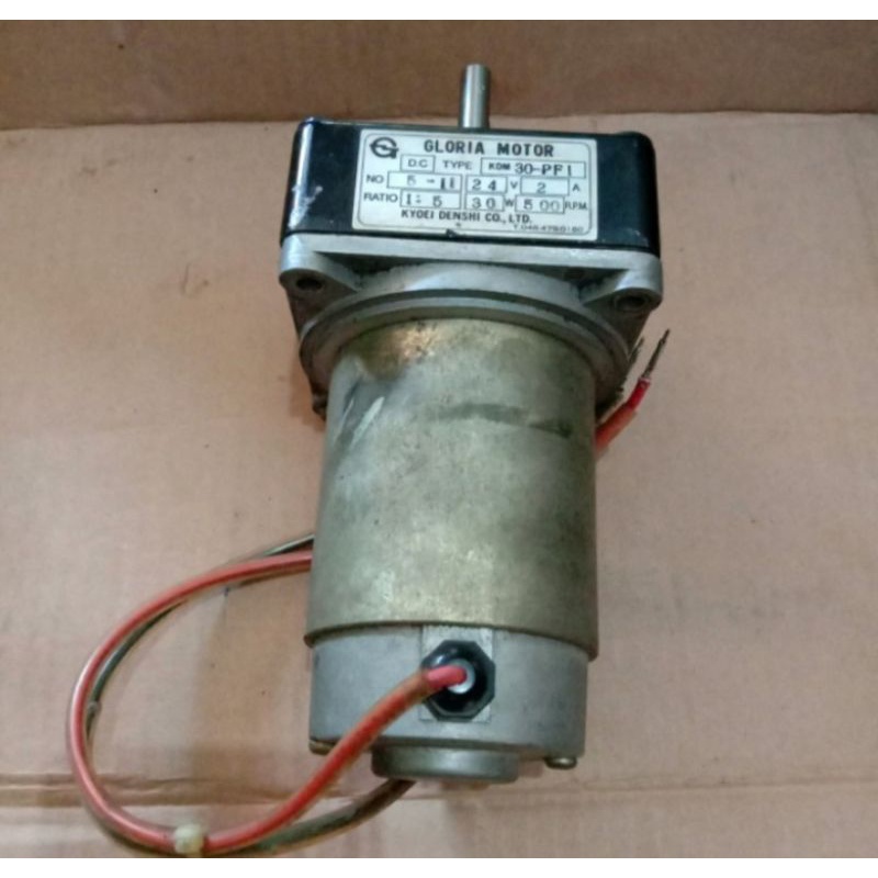 Dc Motor Gearbok 24V HLORIA MOTOR