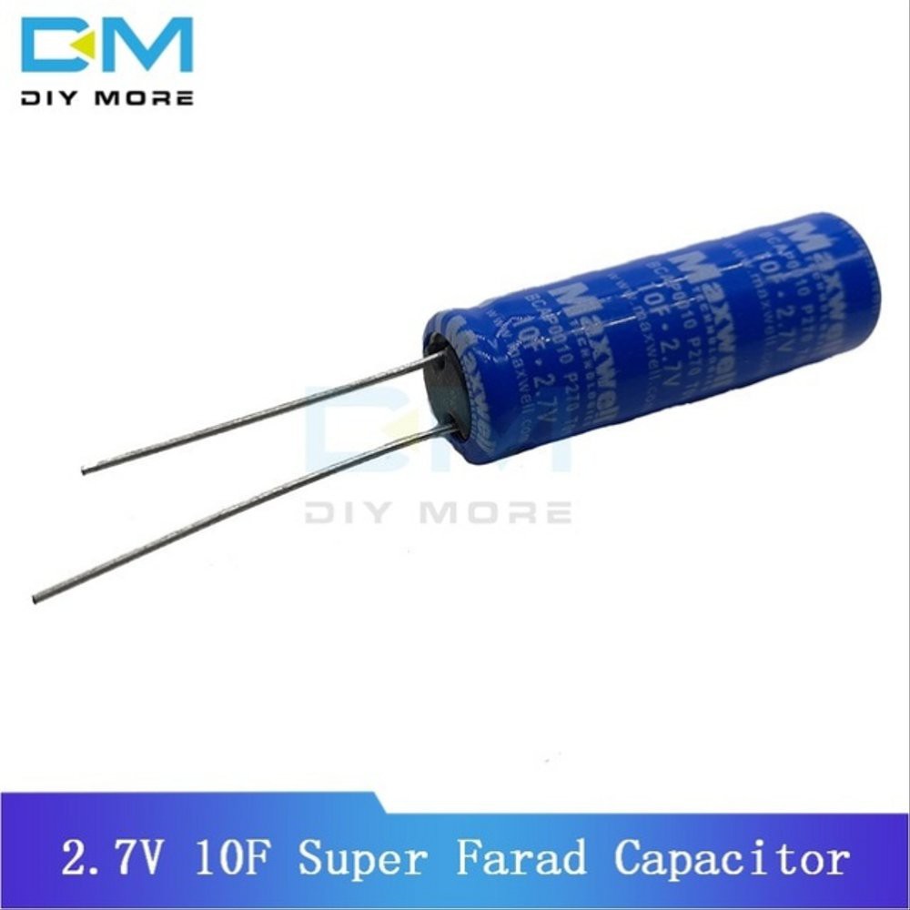 Ultra Capasitor Kapasitor 2.7 v 10F Low ESR High Frequency  lop3
