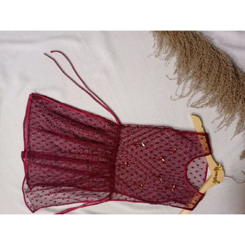 ALEYA Outer TILE payet, outer tile, outer brokat, luaran, outer wear, korean style, korean look.