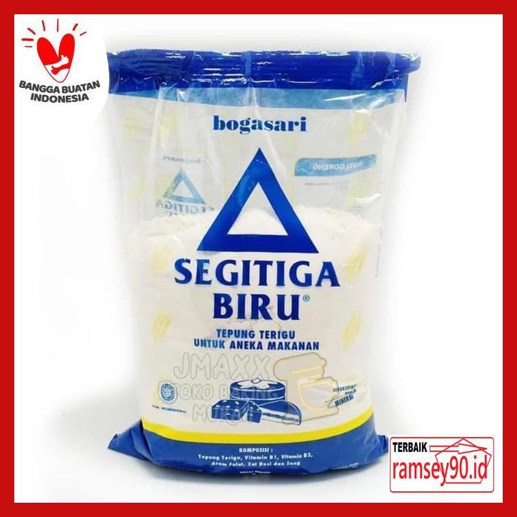 

Rytdhy- Tepung Terigu Segitiga Biru 1 Kg 7Utu7T-