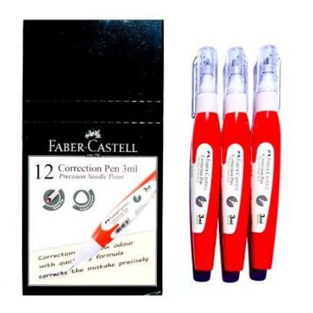 [TIP-EX] -  FABER-CASTELL Correction Pen 3ml Precision Needle Point