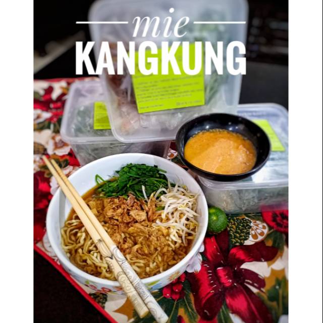 

Mie Kangkung siap saji
