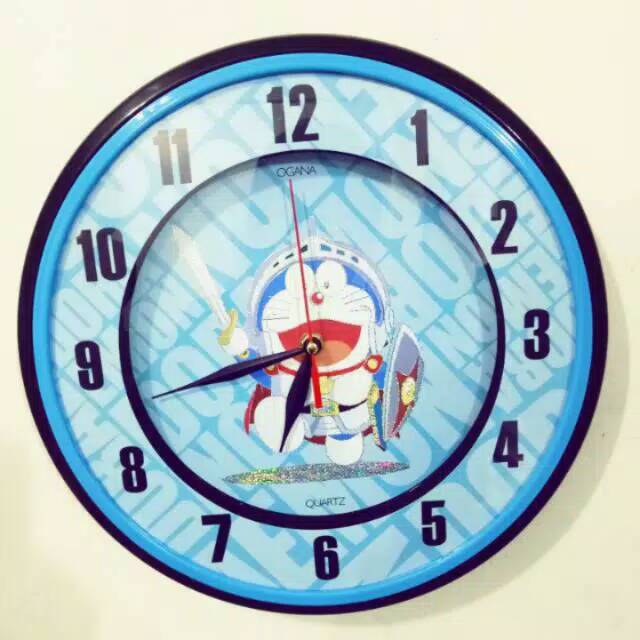 Jam dinding Ogana Doraemon 8899
