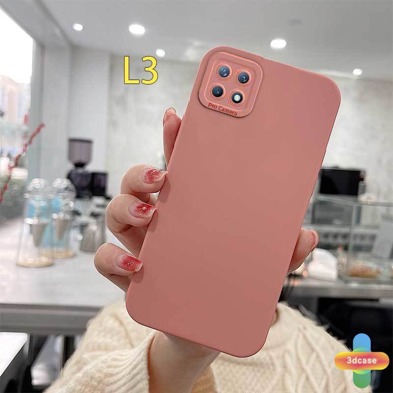 Soft Case Realme C11 2021 C21Y C15 C21 C25 C20 C3 C12 C25S 5 5S 5i C17 7i C1 C25Y C2 C3i 6i C20A realme Narzo 20 10 10A 20A 30A Plain Color Silicone Angel Eyes Anti-fall Case