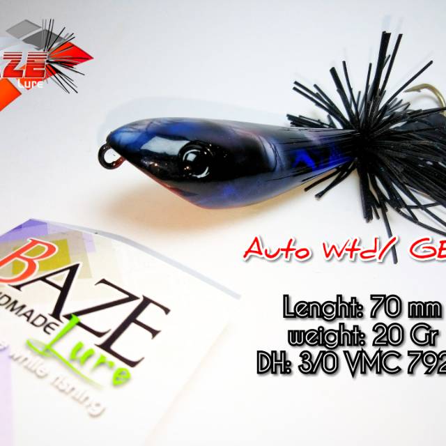 BAZE LURE (auto WTD ratlle)