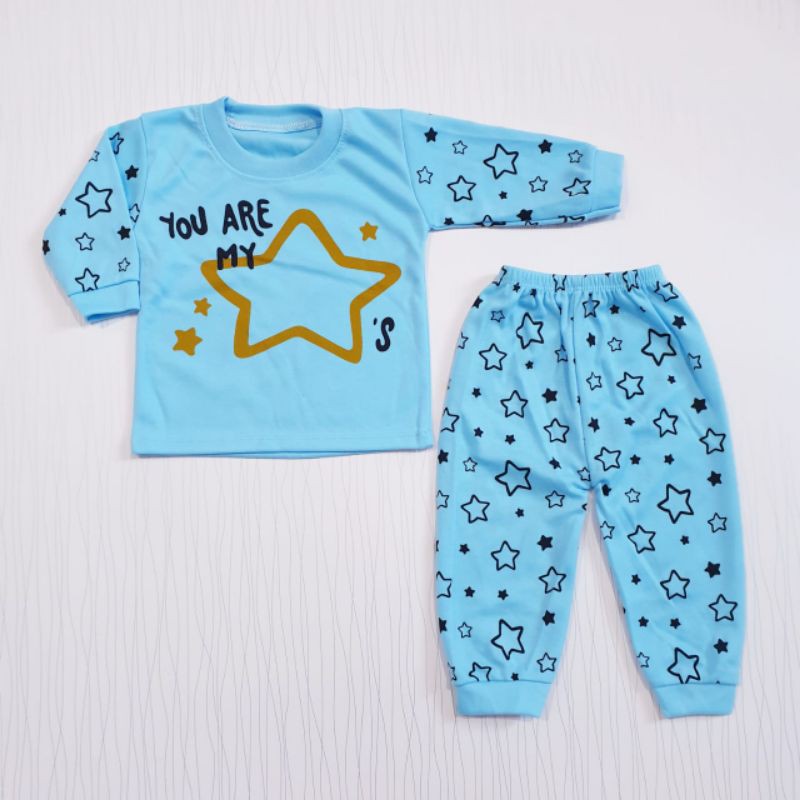 Piyama Anak / Baju Tidur Anak / Setelan Panjang / Baju Bayi / Baju Anak Murah / Baby Alicia